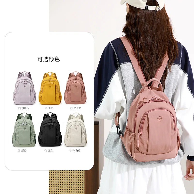 Nixie Nylon Backpack Crossbody Chest Bag – Lightweight Travel