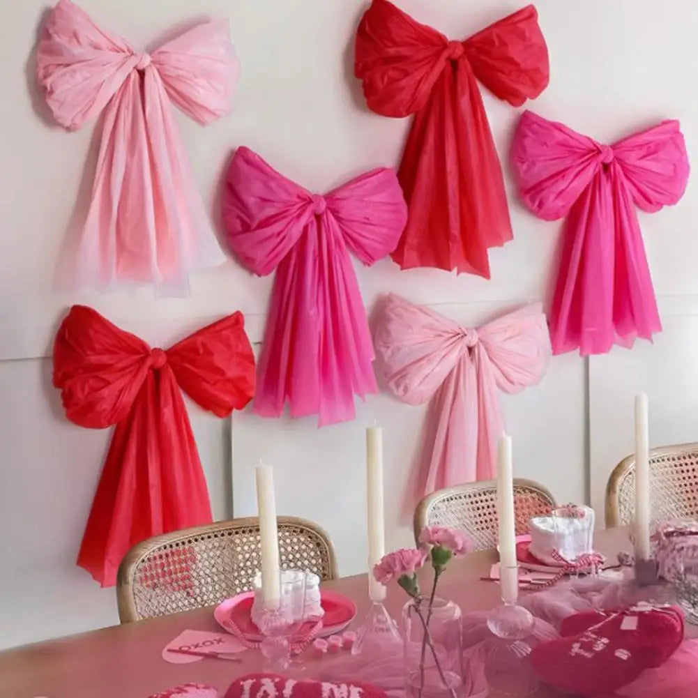 Giant Wall Bow – Large Hanging Bow for Parties & Photo Booths