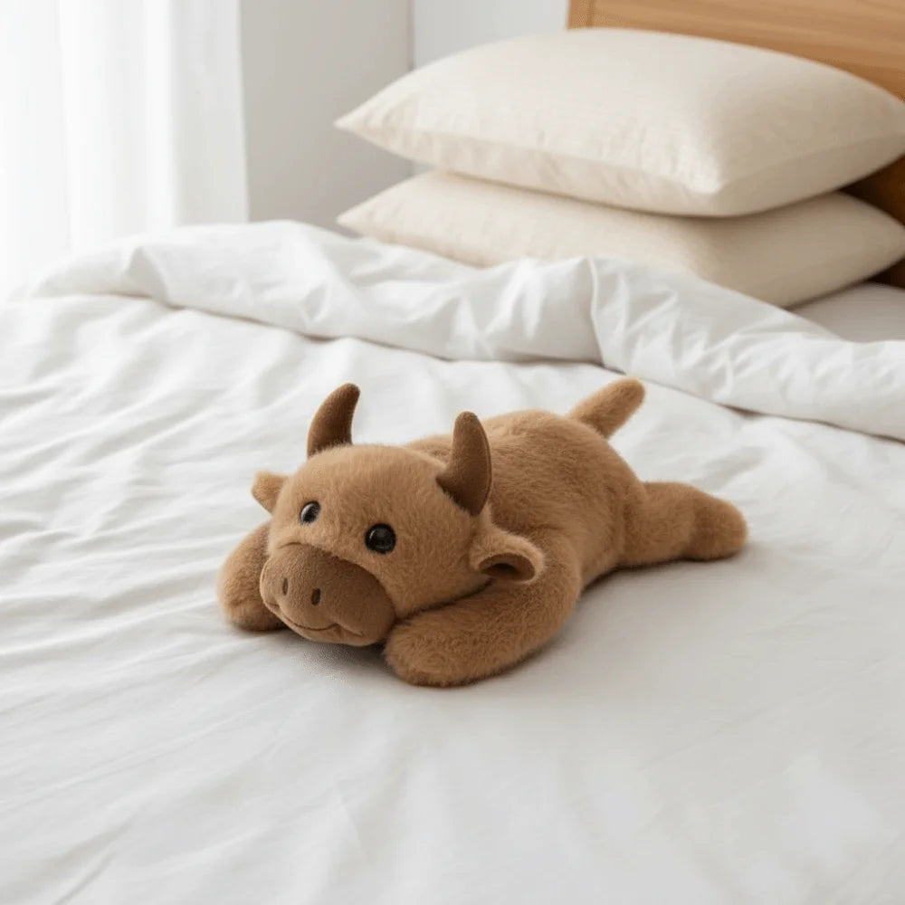 Cute 20cm Cow Plush Toy – Fluffy Calf Stuffed Animal Stuffed Plush Toy Nixie