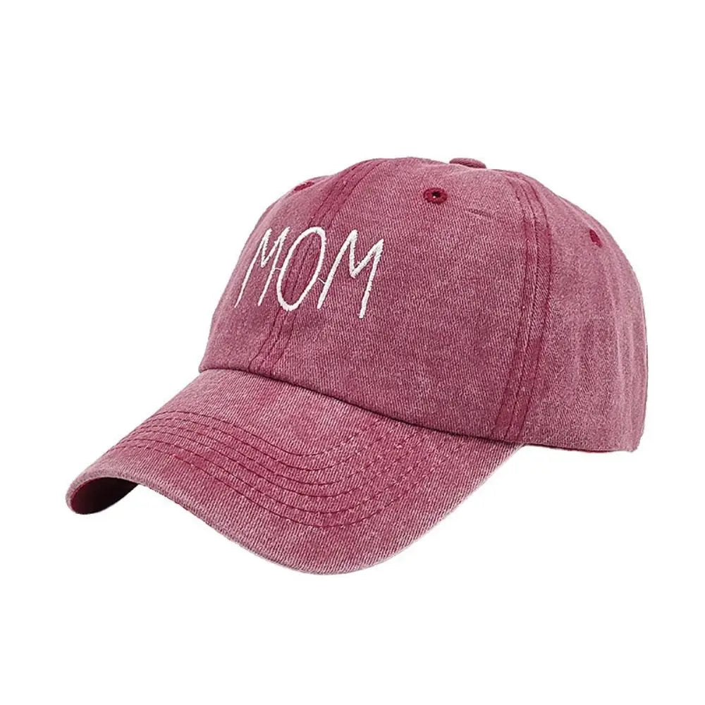 Vintage MOM DAD Embroidered Baseball Cap – Adjustable Unisex Hat Baseball Cap Nixie