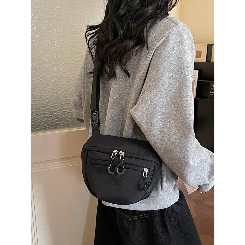 Women's Lightweight Nylon Crossbody Bag | Casual Shoulder Bag Crossbody Shoulder Bag Nixie