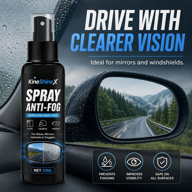 Motorcycle Helmet Anti-Fog Spray | Durable Nano Coating Helmet Anti-Fog Spray Nixie