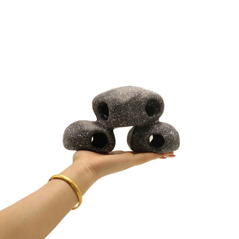 Fish & Shrimp Breeding Cave Resin Stone Aquarium Shelter Decor Aquarium Breeding Cave Nixie