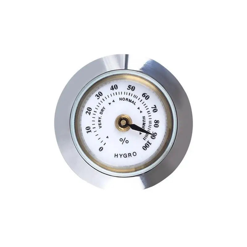 28mm Cigar Hygrometer with Glass Lens for Humidors Humidor Hygrometer Nixie A1