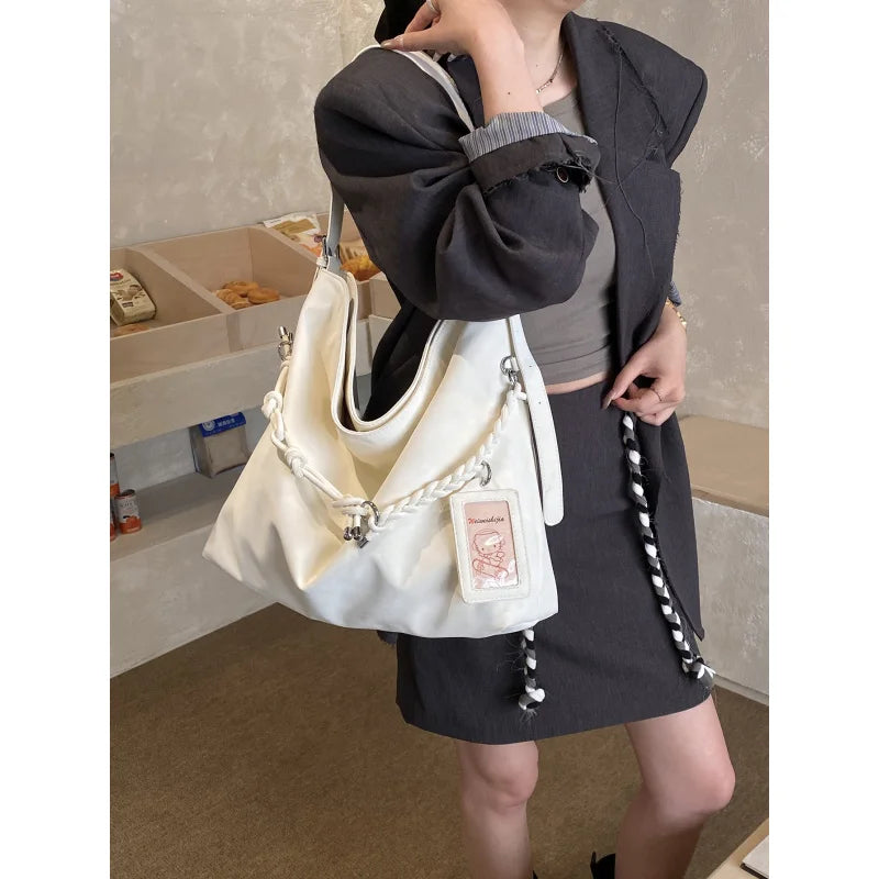 Large Capacity Women's Shoulder Crossbody Bag – Casual Commuter Crossbody Shoulder Bag Nixie