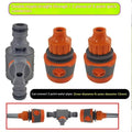 Garden Hose Quick Connector with Shut-Off Valve | 1/3 Pcs