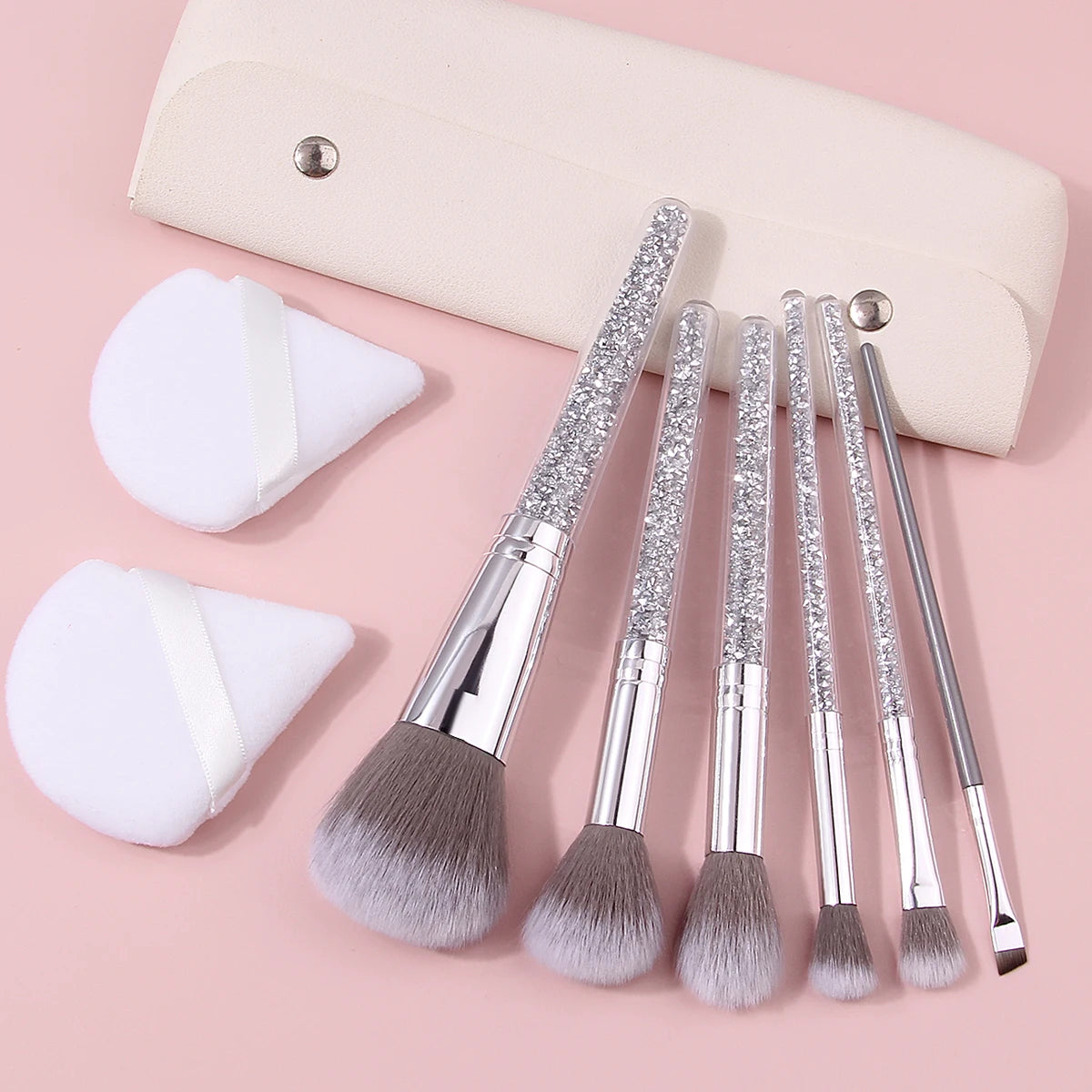 9-Piece Soft Makeup Brush Set – Foundation & Eyeshadow Blending Makeup Brush Set Nixie Default Title