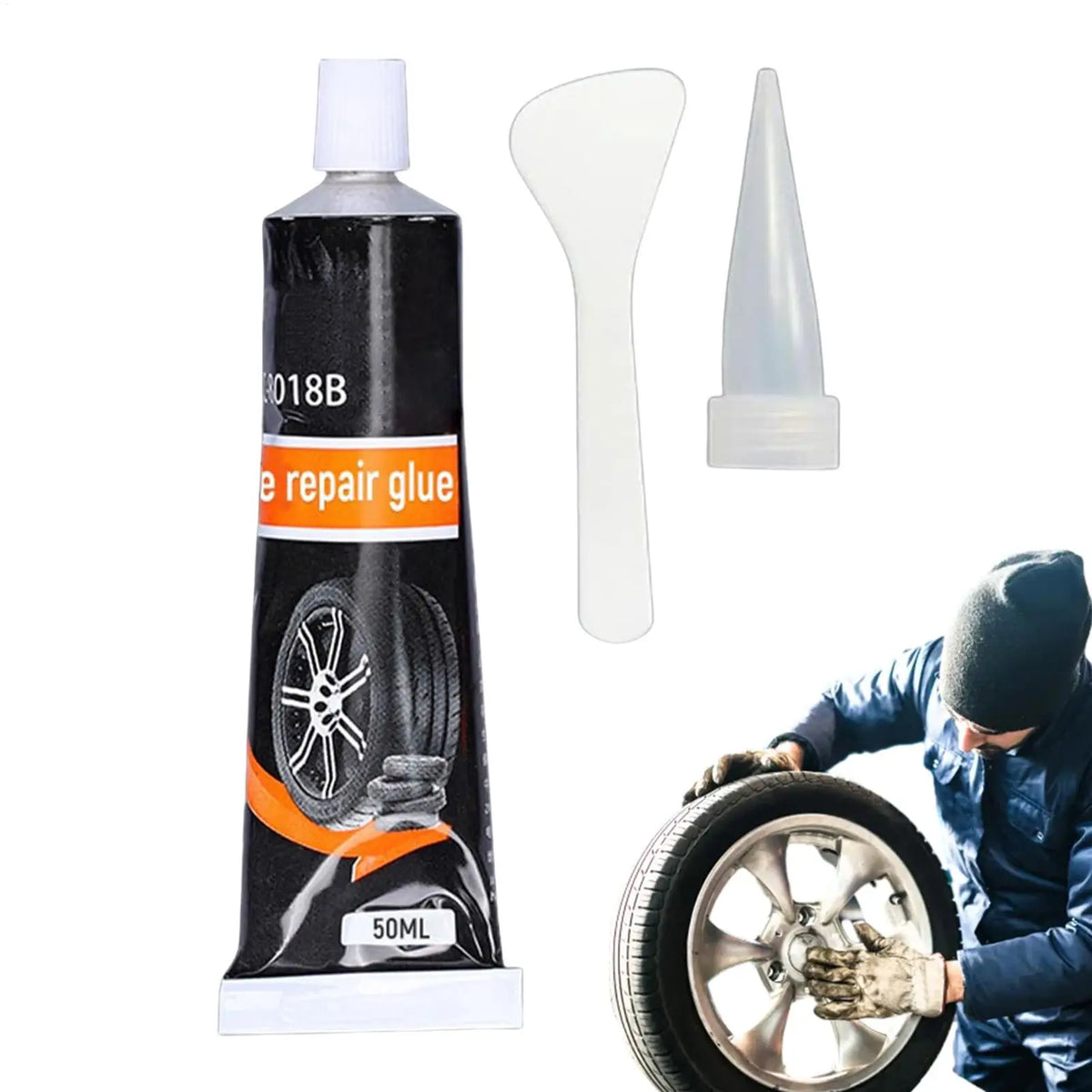 50ml Tire Repair Glue – Strong Rubber Adhesive for Car & Moto