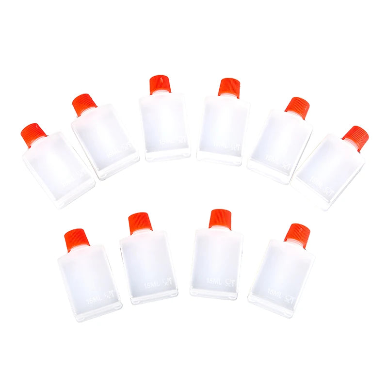 10PCS Mini Squeeze Sauce Bottles 15/30ml Condiment Dispensers Condiment Dispenser Set Nixie