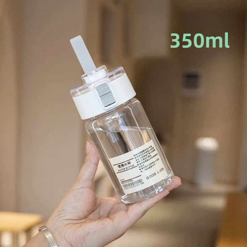 FEB.WIND Tritan Kids Water Bottle BPA Free Leak Proof 350–800ml Kids Water Bottle Nixie One Size White 350ml