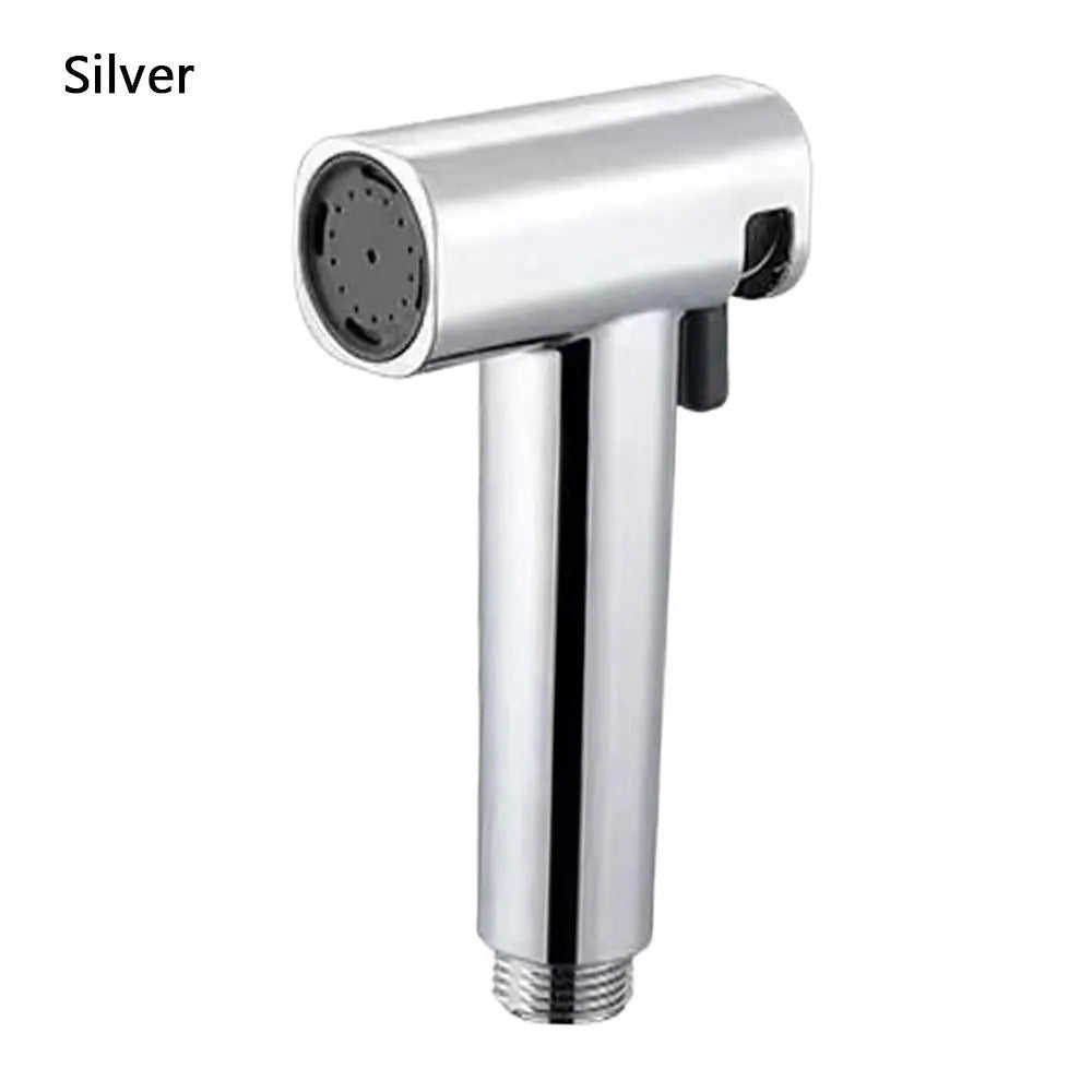 Handheld Bidet Sprayer High-Pressure Shattaf Toilet Shower Bidet Sprayer Nixie silver