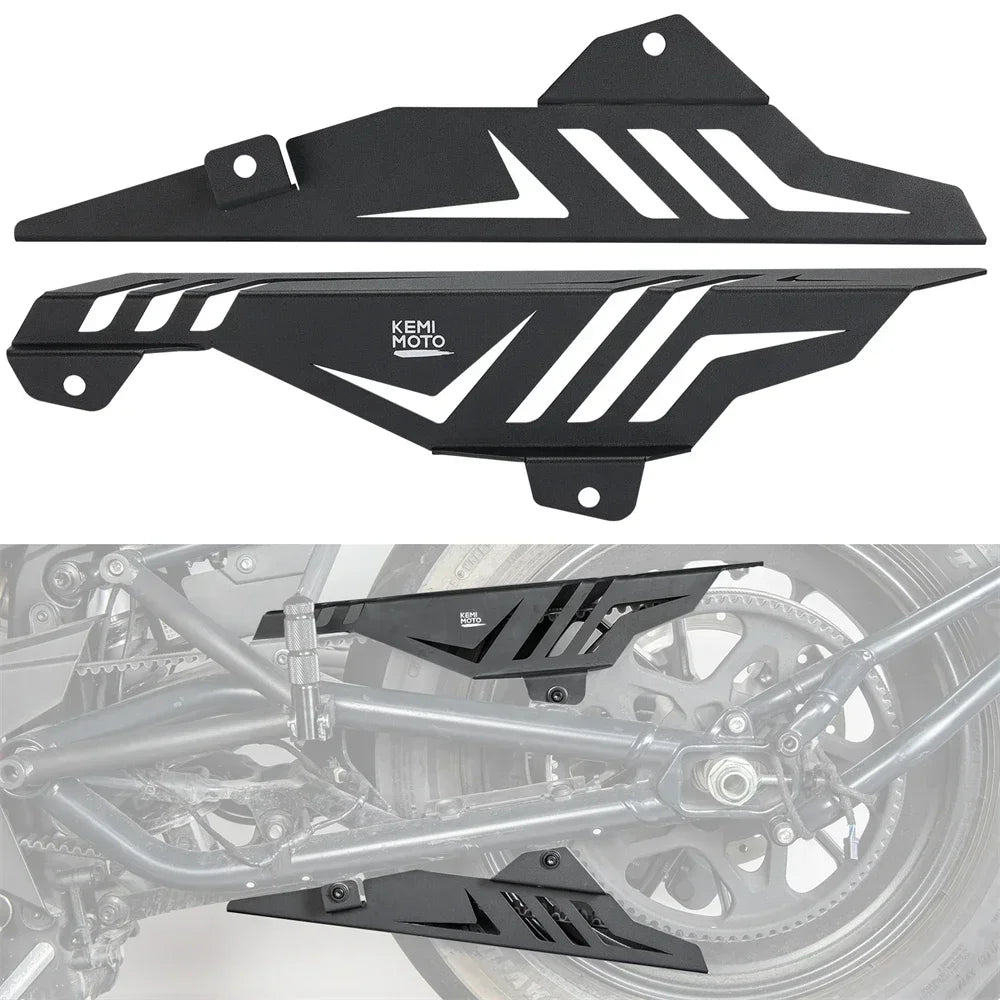 Aluminium Belt Guard Cover for Sportster S RH1250 2021-2024 Motorcycle Belt Guard Nixie