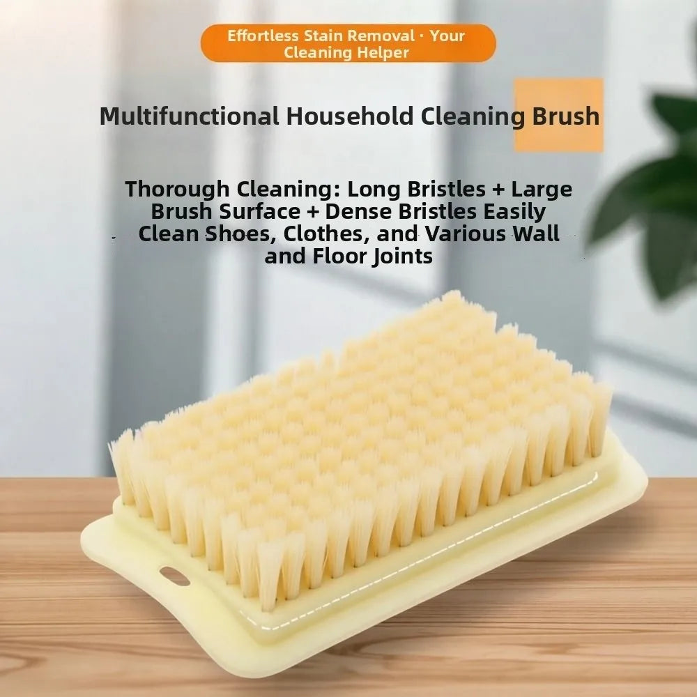 Soft Bristle Laundry Scrub Brush – Multi-Purpose Cleaning
