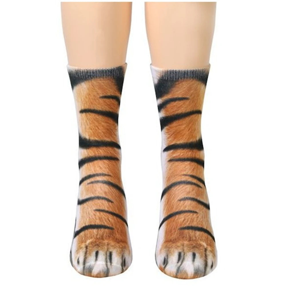 Funny Animal Print Kawaii Cotton Socks – Unisex Novelty Socks Novelty Socks Nixie