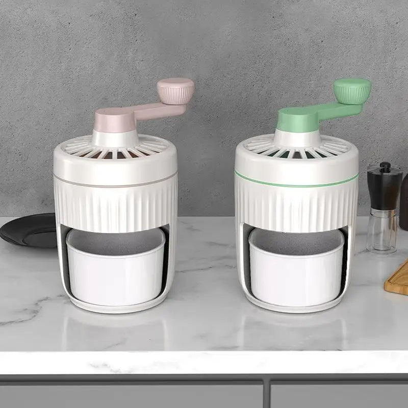Manual Hand Crank Ice Shaver – BPA-Free Shaved Ice Maker Manual Ice Shaver Nixie