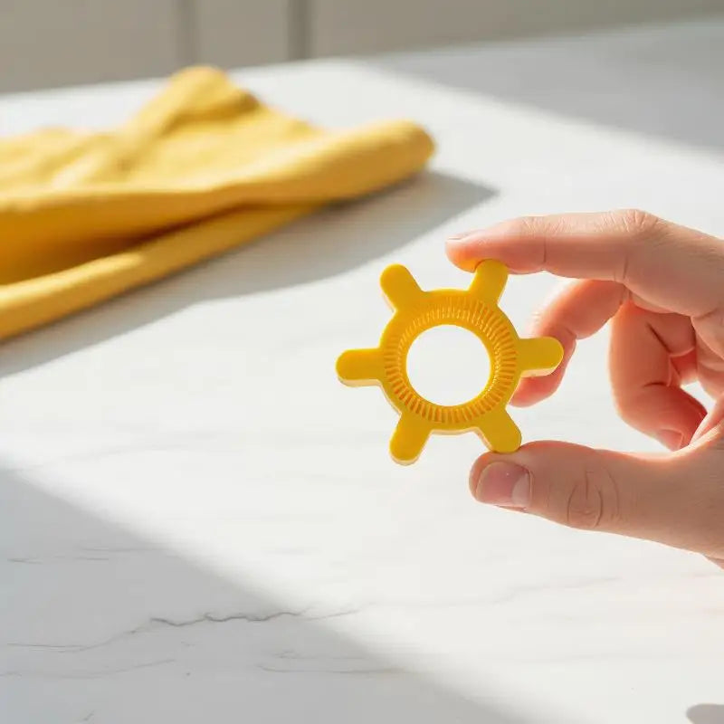 Multi-Function Rotary Bottle Cap Opener – Yellow Plastic Bottle Cap Opener Nixie