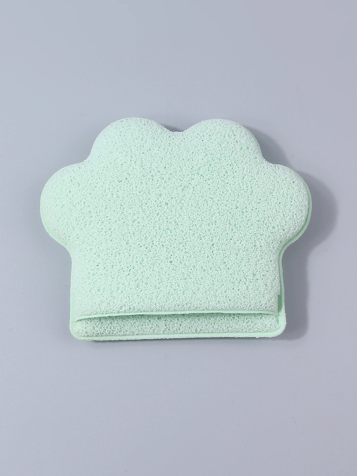 Cat Paw Face Cleansing Sponge – Makeup Remover & Exfoliator Face Cleansing Sponge Nixie green