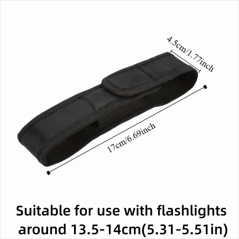 17cm Nylon Flashlight Case – Universal Oxford Cloth Pouch Flashlight Carry Case Nixie