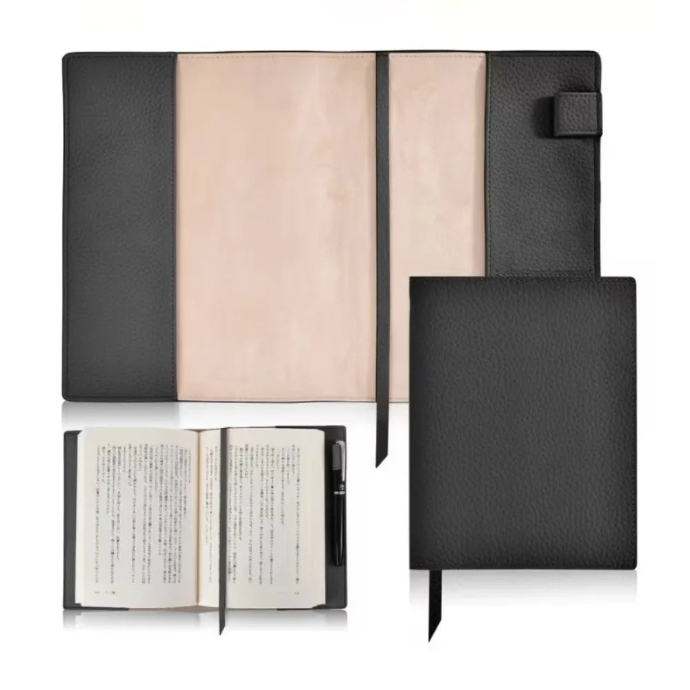A5 PU Leather Notebook Cover – Replaceable Solid Color