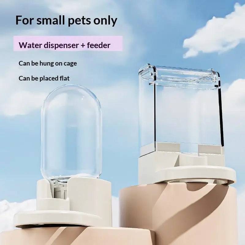 Automatic Bird Water Drinker & Feeder – Parrot Canary Finch Bird Feeder Waterer Nixie