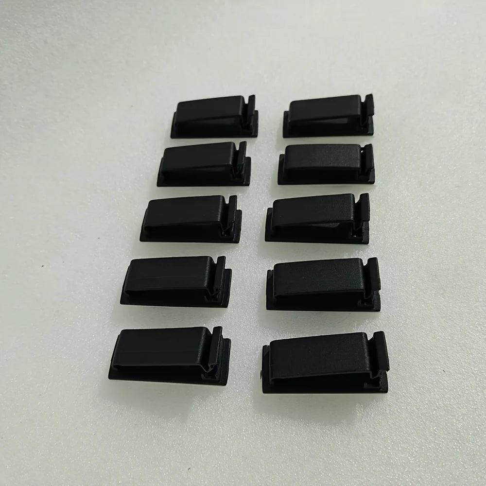 10PCS Self-Adhesive Cable Holder & Wire Organizer Clips Cable Management Clips Nixie 10pcs
