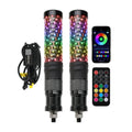 3FT RGB LED Whip Lights for UTV ATV – IP67, Brake & Turn Signal LED Whip Lights Nixie 1FT