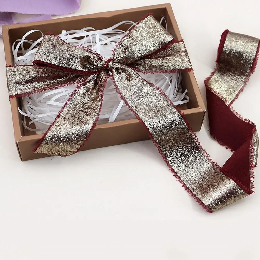 5 Yards Silk-Style Ribbon 3.8cm – Hair Bows, Gift & DIY Crafts Craft Ribbon Nixie