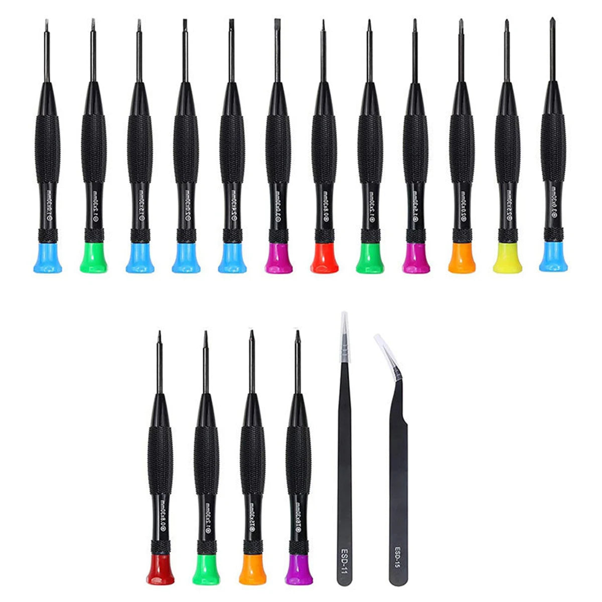 18pc Magnetic Precision Screwdriver Set – Watch, Phone & Glasses Precision Screwdriver Set Nixie