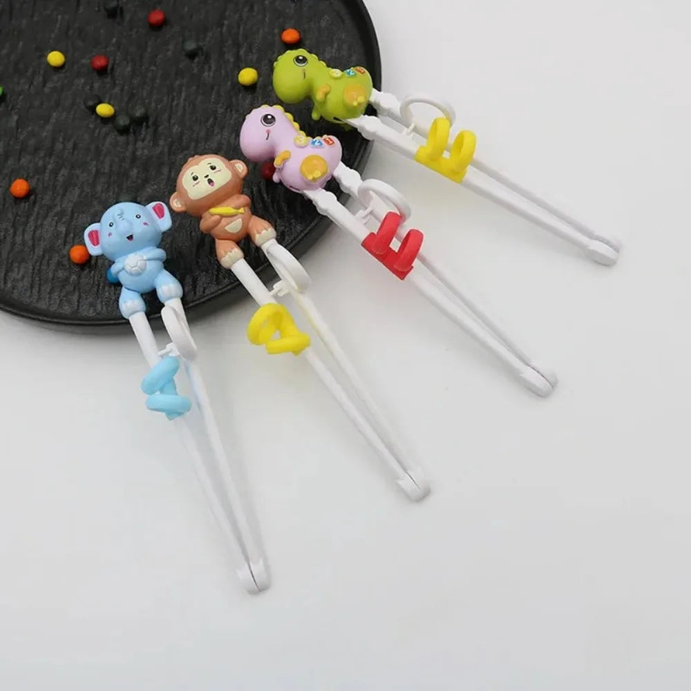 Training Chopsticks for Kids – Adjustable Non-Slip Finger Loops Kids Training Chopsticks Nixie