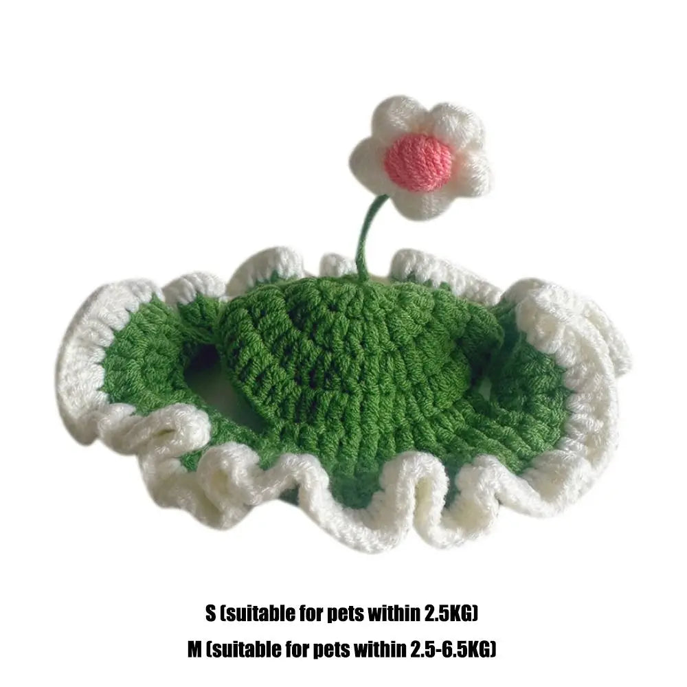 Cute Flower Pet Hat – Cosplay Headgear for Cats & Dogs Pet Costume Hat Nixie