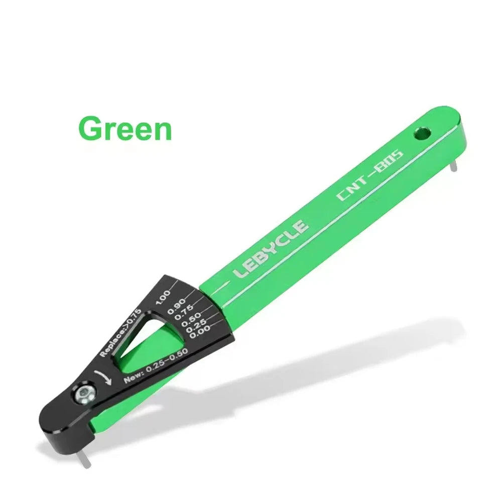 Bike Chain Wear Indicator – Aluminum Alloy MTB & Road Tool Bicycle Chain Tool Nixie GREEN TOOL