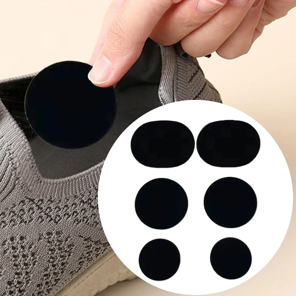 Shoe Patches for Toe Holes – 6pc Self-Adhesive Repair Pads