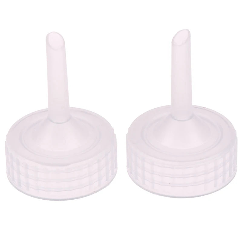 10Pcs Artemia Brine Shrimp Hatchery Bottle Cap Adapters DIY Aquarium Hatchery Caps Nixie