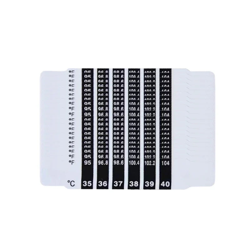 Forehead Strip Thermometer Stickers for Baby & Kids 10/20 Pcs Forehead Strip Thermometer Nixie 20pcs
