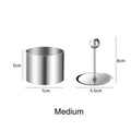 Round Stainless Steel Mold – Sushi, Onigiri & Mousse Cake