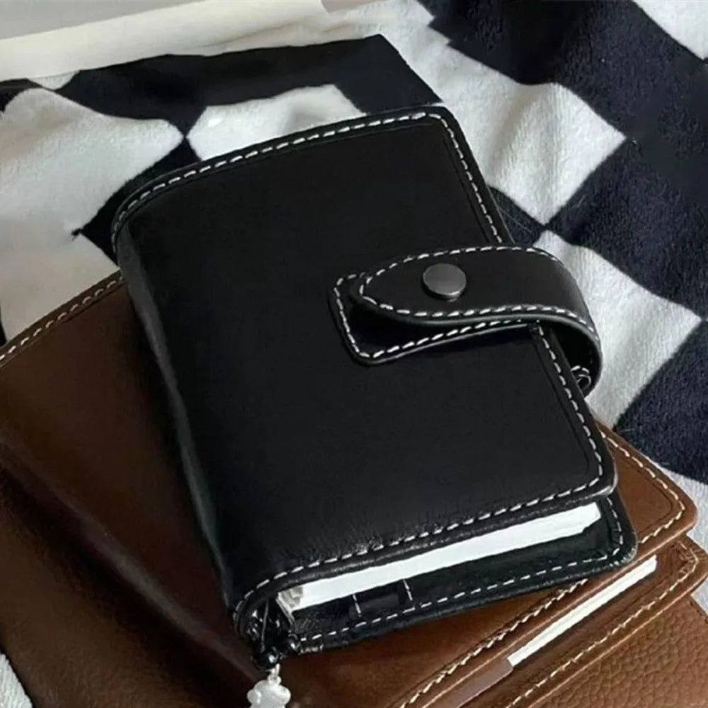 M5 Loose-Leaf Notebook Hard Shell DIY Scrapbook Travel Planner