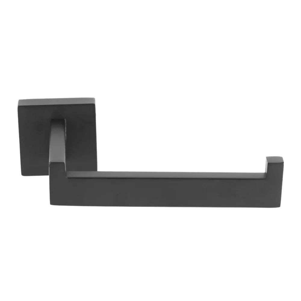Black Stainless Steel Wall-Mounted Toilet Paper Holder Rack Toilet Paper Holder Nixie black