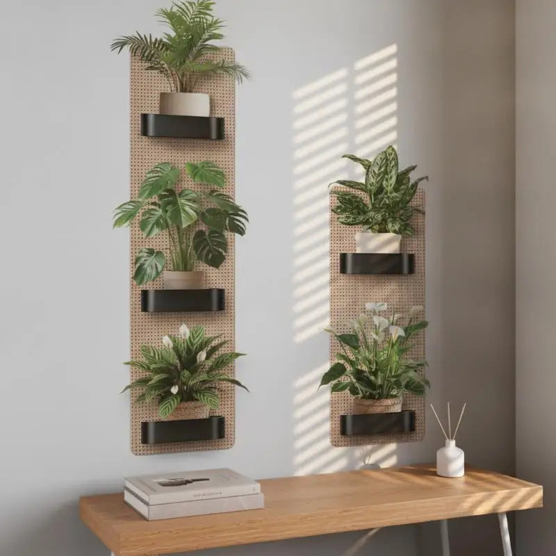 2Pcs Monstera Green Leaf Wall Stickers – Waterproof Peel & Stick