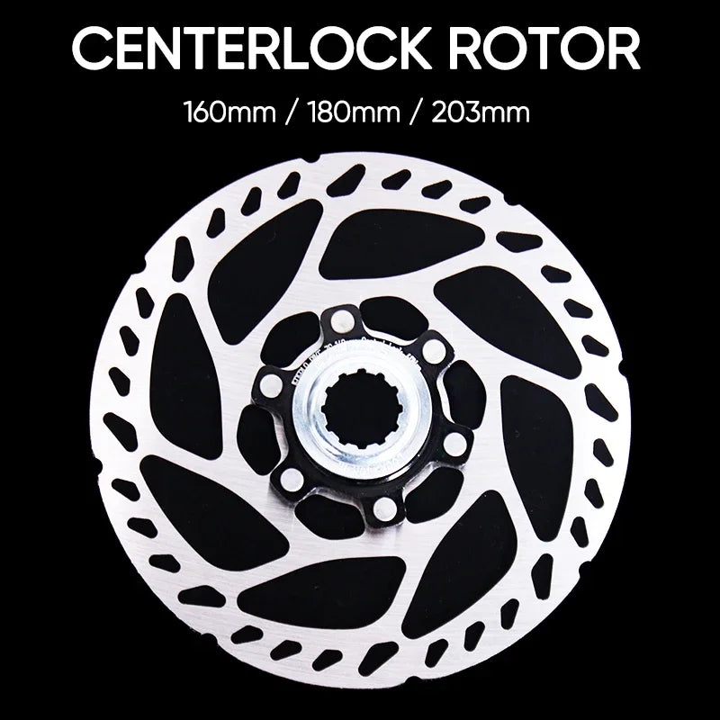 Centerlock Bike Disc Rotors 160mm 180mm 203mm MTB Road Bike Brake Rotor Nixie