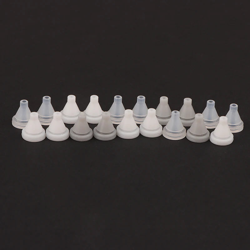 50pcs Silicone Shower Head Nozzle Replacements – 4mm Spray Parts Shower Nozzle Replacement Nixie