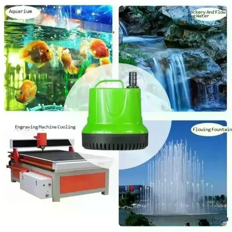 60Hz Submersible Aquarium Water Pump – Fish Tank & Pond Aquarium Water Pump Nixie