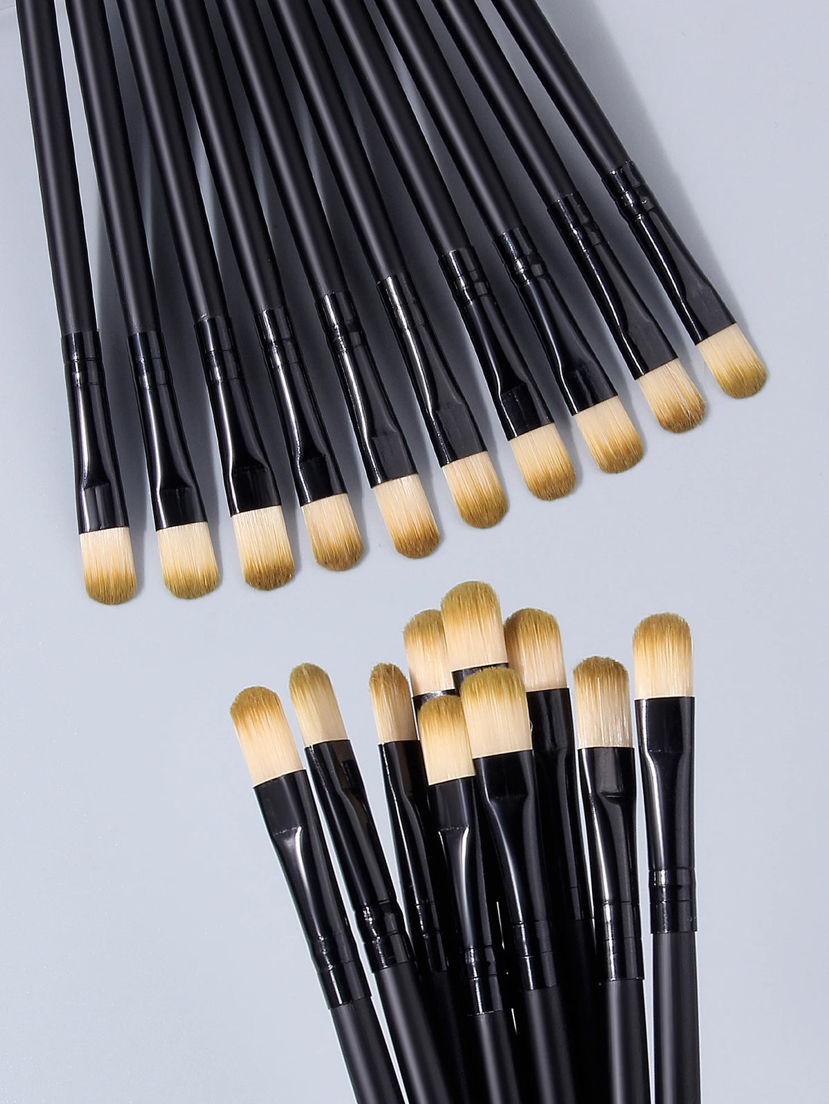 10-Piece Eye Makeup Brush Set – Eyeshadow, Liner & Brow Eye Makeup Brushes Nixie