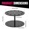 Acrylic Dart Holder Stand – 12-Dart Tabletop Display Rack