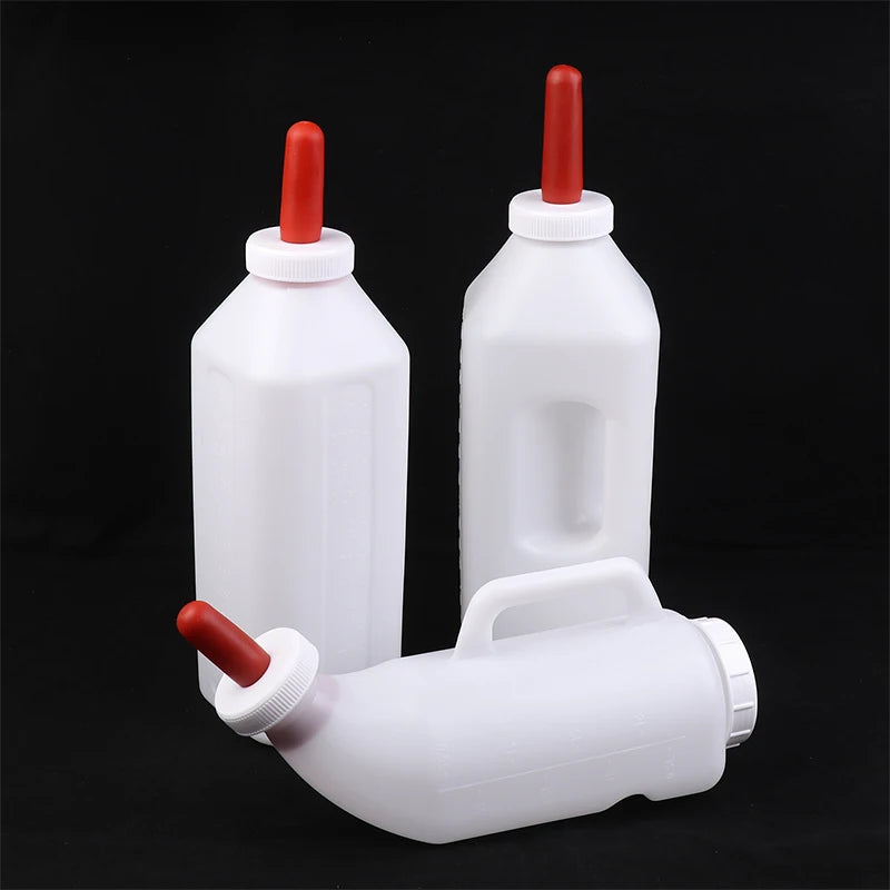 Calf Milk Feeder Bottle with Rubber Nipple 1–5L | Livestock Livestock Feeder Bottle Nixie