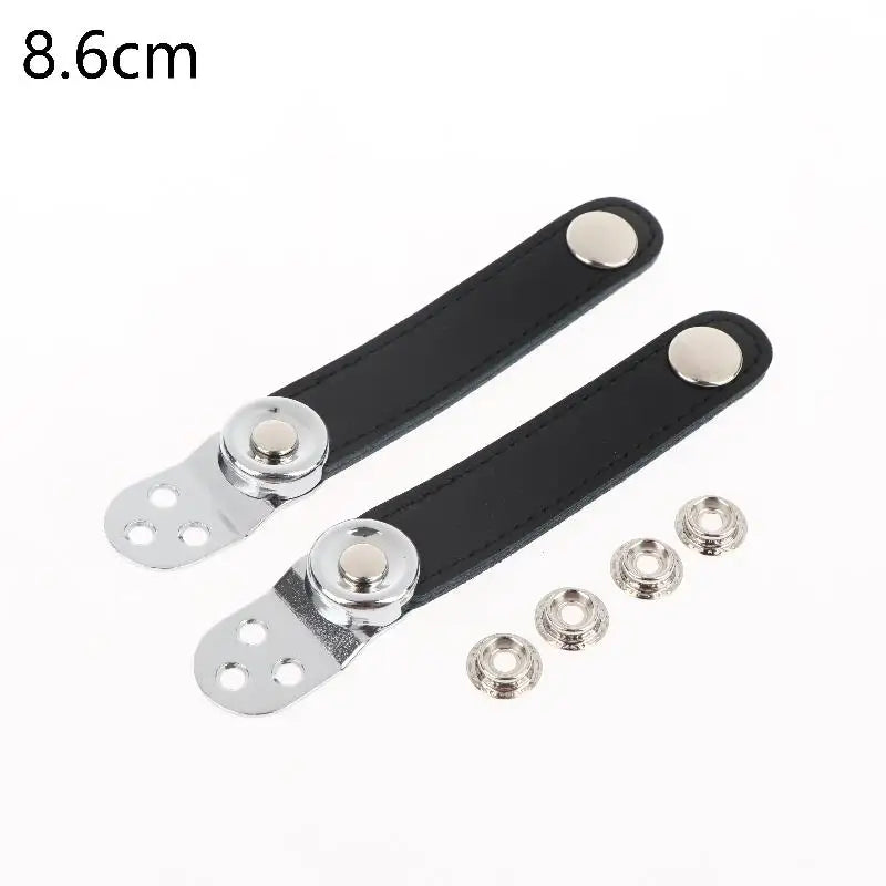 Accordion Bellows Strap Extension PU Leather & Metal Buckle Accordion Strap Accessory Nixie A8