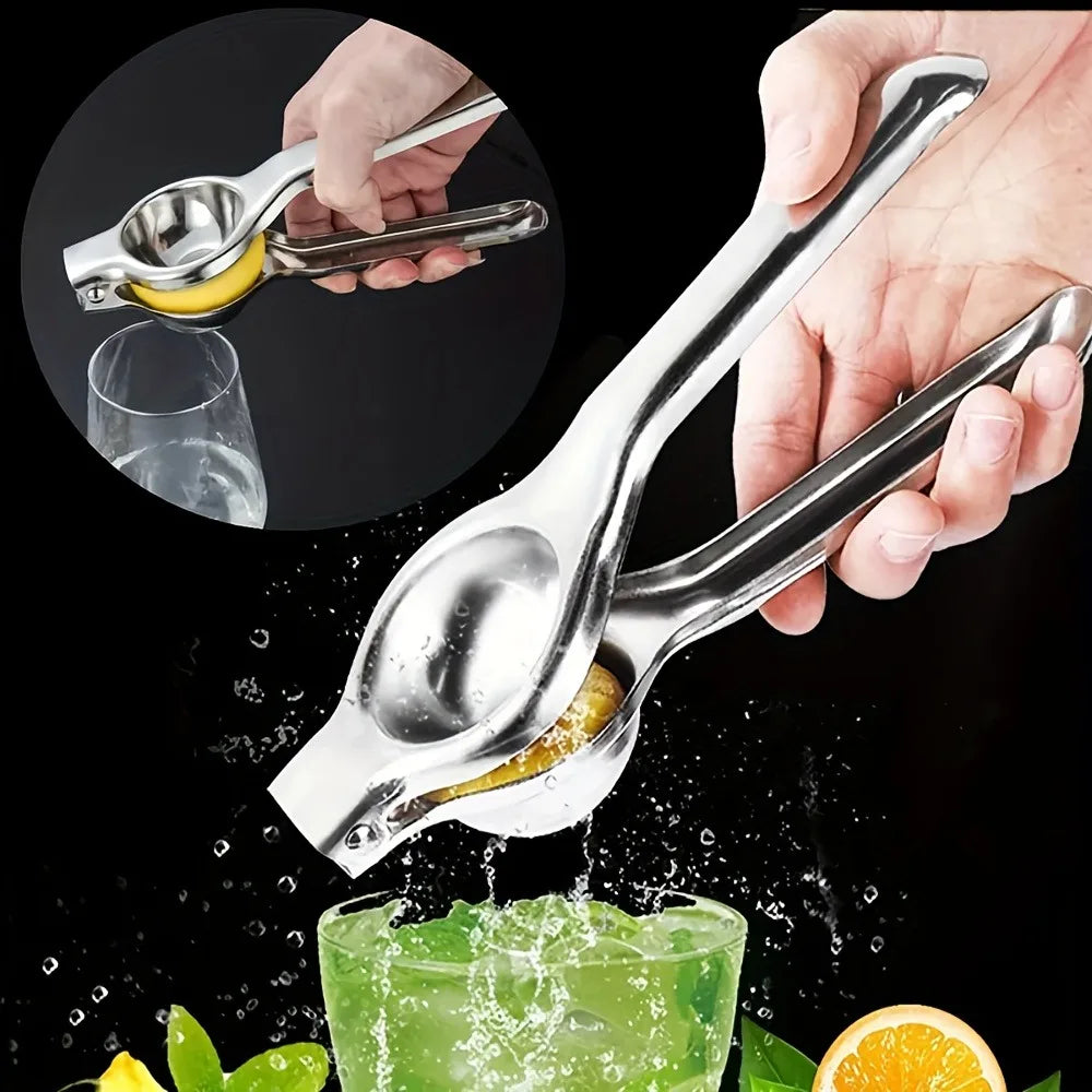 Stainless Steel Lemon Squeezer – Manual Citrus Juicer Citrus Juicer Nixie
