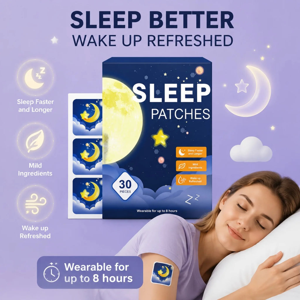30Pcs Sleep Patches – Soothing Bedtime Body Stickers | Night Rest Sleep Aid Patches Nixie