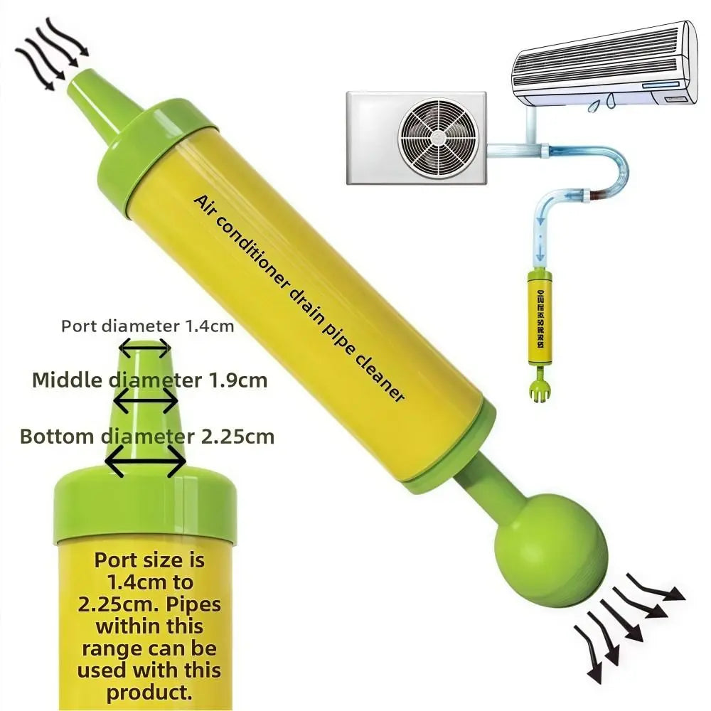 AC Drain Pipe Dredging Tool – Air Conditioner Duct Cleaner AC Drain Cleaning Tool Nixie