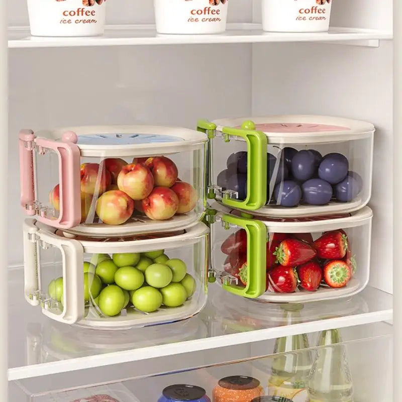 Expandable Drain Basket 2-in-1 Fruit & Vegetable Rinser with Lid Colander Drain Basket Nixie