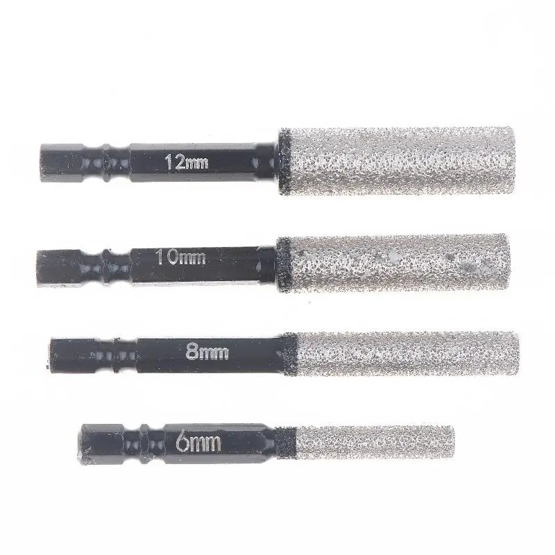Vacuum Brazed Diamond Dry Drill Bit Set 5–12mm | Pack of 2 Diamond Drill Bit Set Nixie